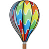 Premier Kites 22-in Hot Air Balloon Garden Spinner, Rainbow Premier Kites 22-in Hot Air Balloon Garden Spinner, Rainbow