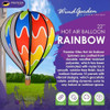 Premier Kites 22-in Hot Air Balloon Garden Spinner, Rainbow