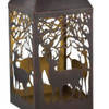 Regal Art Shadow Square Solar Lantern - Deer