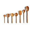 7 Pcs Natural Teak Wooden Cooking Utensil Set