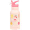 A Little Lovely Company Kids Stainless Steel Water Bottle, Ice-Cream