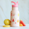 A Little Lovely Company Kids Stainless Steel Water Bottle, Ice-Cream