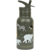 A Little Lovely Company Kids Stainless Steel Water Bottle, Savanna