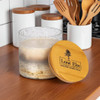 Lone Elm Sugar Cookie Scented Candle in A Silver Mercury Glass Jar