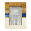 Matr Boomie Kaveri Striped 5x7 Picture Frame - Carved Bone & Wood