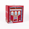 Jack Rabbit Creations-Fire House Suitcase Playset - Portable Wooden Toy Set