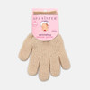 Spa Sister Exfoliating Bathing Gloves, Cream