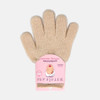 Spa Sister Exfoliating Bathing Gloves, Cream