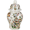 AA Importing 10" Ginger Jar Vase, Floral Design