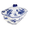AA Importing Blue Willow Covered Tureen