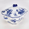 AA Importing Blue Willow Covered Tureen