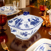 AA Importing Blue Willow Covered Tureen