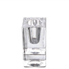 Tag Chunky Glass Taper Candle Holder