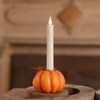 Bethany Lowe Designs Pumpkin Candlestick Holder