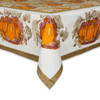 Couleur Nature Tablecloth Pumpkin Orange & Mustard, 71" x 142