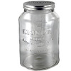 Grant Howard Mason Embossed Glass Cookie Jar, 110 oz.