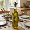 Grant Howard Extra Vergine Embossed Glass Olive Oil Dispenser, 16 Oz
