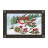 Studio M MatMate Doormat, Sledding Snowmen