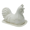 Drew Derose Design Rooster Lidded Butter Dish
