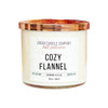 Linden Candle Company 16-oz  Cozy Flannel Soy Candle