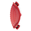 Norpro Silicone Clip-On Strainer 2185, Red
