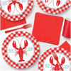 Home & Hoopla Crawfish Theme Party Dinner Plate (16ct)