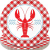 Home & Hoopla Crawfish Theme Paper Dinner Plates(16ct)