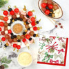 IHR Christmas Bows Paper Cocktail Napkins, 20Ct