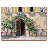 Cala Home Tuscan Doorways Multi-Image Decorative Hardboard Placemat, Set of 4