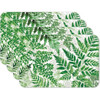 CounterArt Reversible Plastic Placemats, Fernery, Set of 4