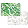 CounterArt Reversible Plastic Placemats, Fernery, Set of 4