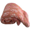 Natural Habitat Hand Block Printed Reversible Queen Quilt, Noor