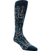 ELL & Atty Premium Men's Mid-Calf Socks- Sailboat Outline