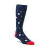 ELL & Atty Premium Men's Mid-Calf Socks - Golf, Navy