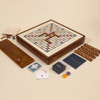 WS Game Company 3-in-1 Game Collection: Scrabble, Trivial Pursuit & Cribbage