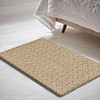 Cozy Trends Anti-Fatigue  Kitchen/Bathroom Mat,  18  x 30", Ikat Beige