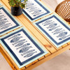 Sevya Handmade Fish Placemats, Set of 6