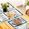 Sevya Handmade Fish Placemats, Set of 6