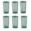 Tag Villa 22-Oz Acrylic Tumbler, Set of 6, Green