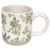 Sweet Water Decor Green Delft Stoneware Coffee Mug -14oz