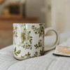 Sweet Water Decor Green Delft 14-oz Stoneware Mug
