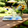 Donna Elias Ocean View Two Serving Tray