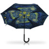 Galleria Reverse Close Stick Umbrella, Van Gogh Starry Night.