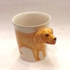 Sea Island Imports Stoneware 8-Oz Mug, Golden Retriever