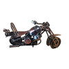 Vintage Motorcycle Handmade Metal Art, Retro Motor Figu