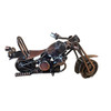 Vintage Motorcycle Handmade Metal Art, Retro Motor Figu