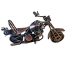 Vintage Motorcycle Handmade Metal Art, Retro Motor Figu