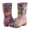 Galleria's Women's Mid-Calf Rain Boots, Monet Garden