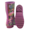 Galleria's Women's Mid-Calf Rain Boots, Monet Garden