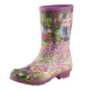 Galleria's Women's Mid-Calf Rain Boots, Monet Garden